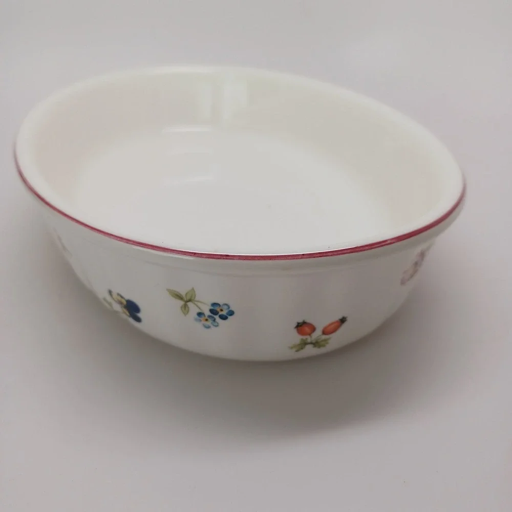 Villeroy & Boch Petite Fleur Vilbofour Oval Baker Porcelain Floral Casserole 10